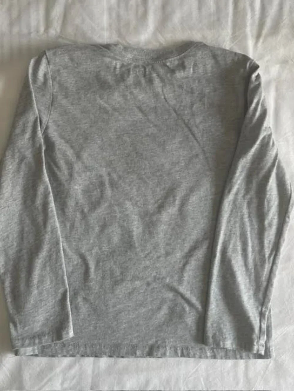 Gap Kids Cobra Kai Long Sleeve T-Shirt Boys Size 10 Gray Graphic Tee